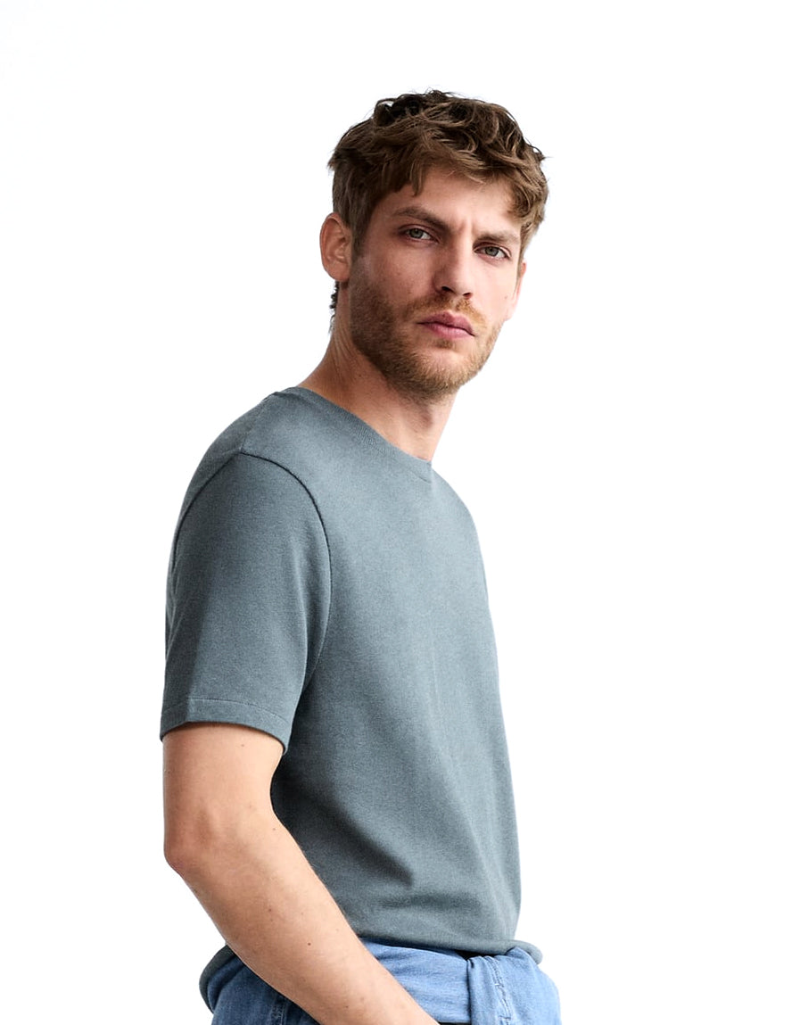 elide Blue Classic Premium Tee – Formal Edition